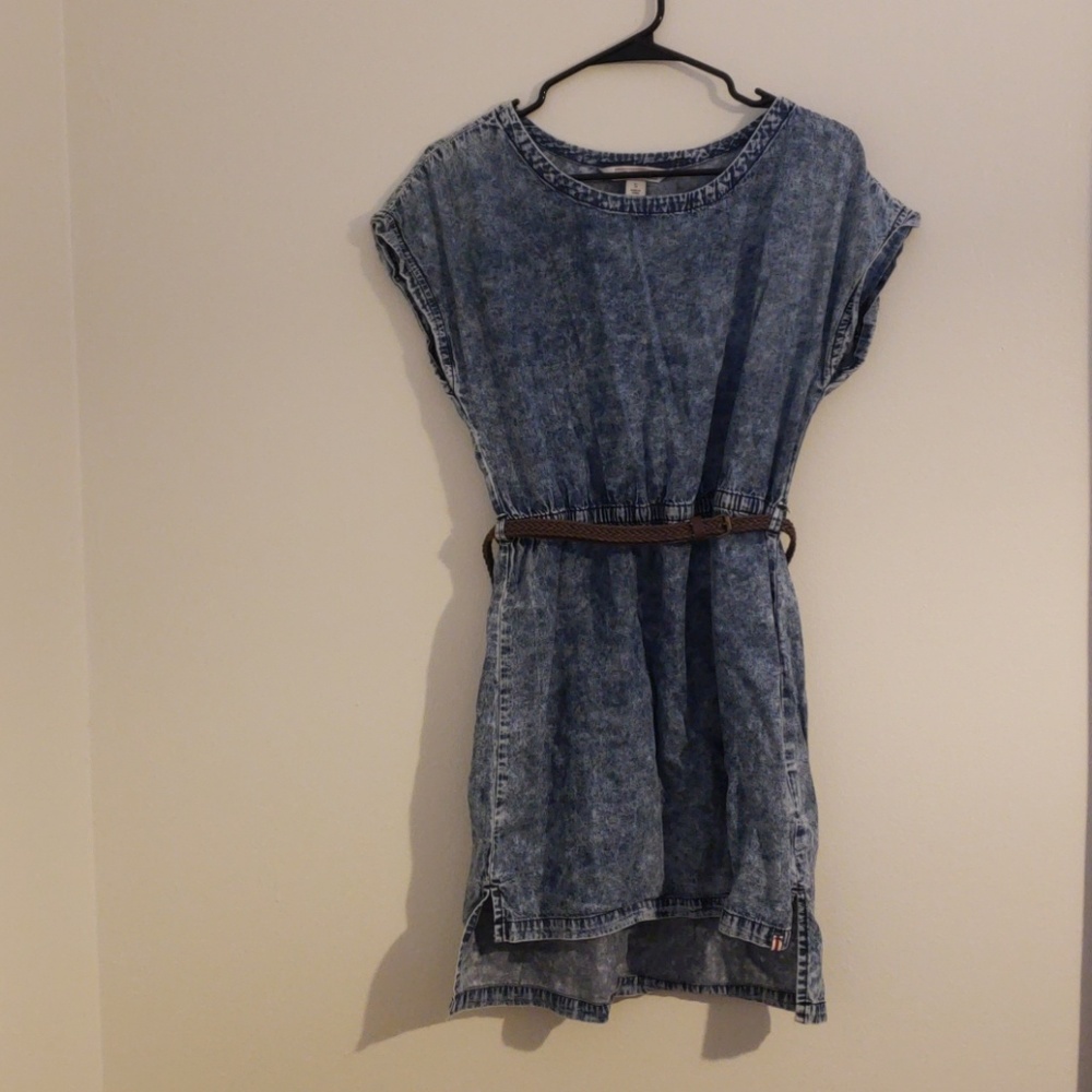 Adam levine soft denim dress